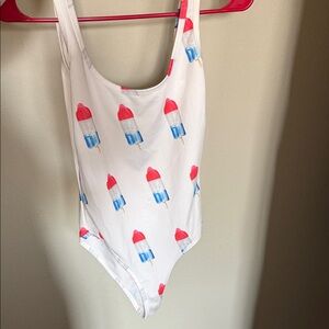 Popsicle Print Swimsuit